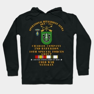 ODA 231 - C Co, 2nd Bn 10th SFG w COLD SVC Hoodie